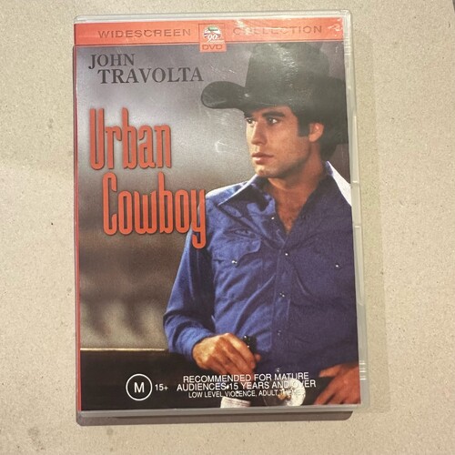 Urban Cowboy DVD - John Travolta (Region 4, 1980)