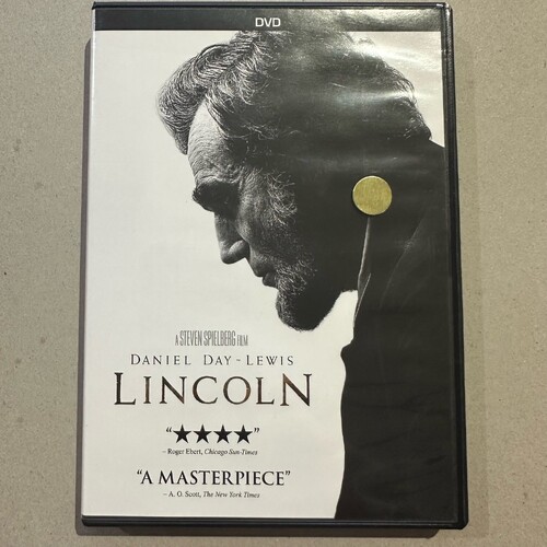 LINCOLN (DVD, 2012) History Movie Daniel Day-Lewis Presidential - REGION 1