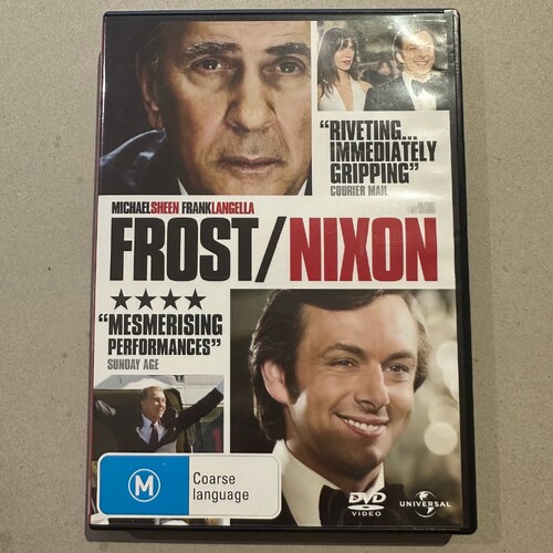 Frost/Nixon (DVD, 2008) Regions 2,4,5 GC