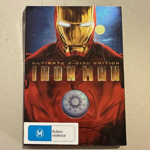 Iron Man | 2 DVD Set (Collector's Edition, DVD, 2008) REGION 4