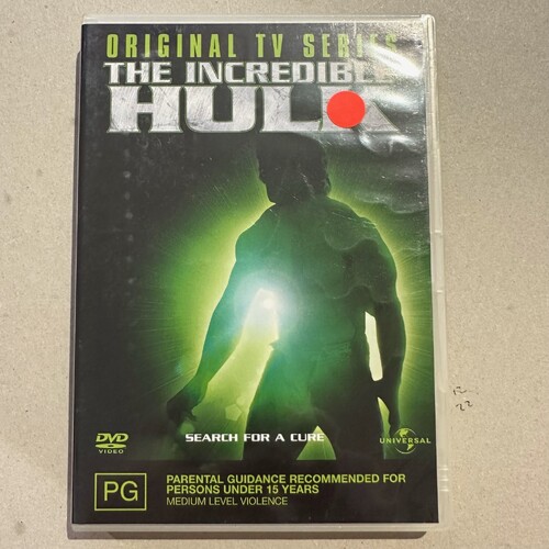 The Incredible Hulk : Original TV Series : Search For A Cure DVD (REGION 2/4) 2003