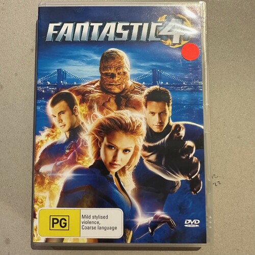 Fantastic Four (DVD, 2005) REGION 4