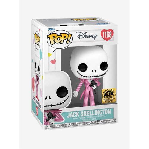 Funko Pop! Disney The Nightmare Before Christmas Jack Skellington 2022 Hot Topic Expo Exclusive Figure #1168