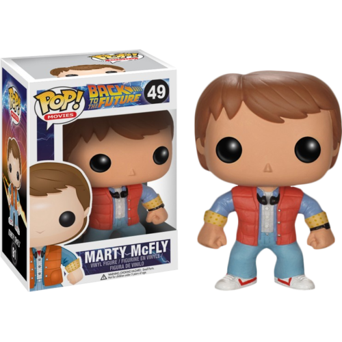 POP! Vinyl Back to the Future - Marty McFly #49 with Pop Protector