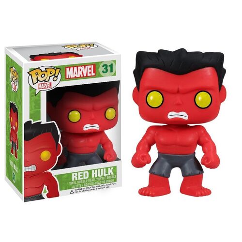 POP! Vinyl Marvel - Red Hulk #31 with Pop Protector