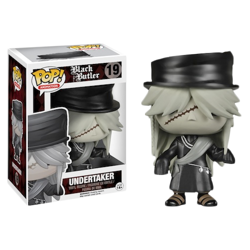 POP! Vinyl Black Butler - Undertaker #19 *not mint box with Pop Protector