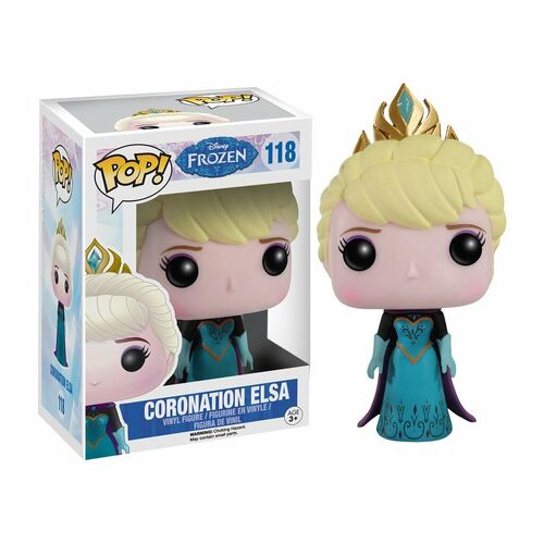 POP! Vinyl Disney Frozen - Coronation Elsa #118 *not mint box