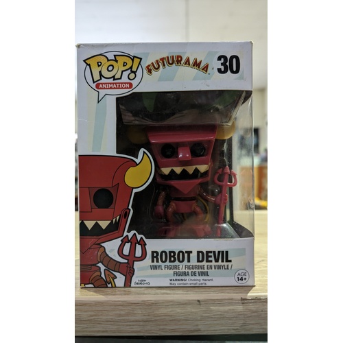 POP! Vinyl Futurama - Robot Devil *not mint box #30 Rare