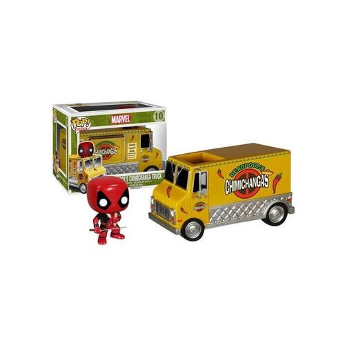 POP! Vinyl Marvel - Deadpool's Chimichanga Truck (Yellow) #10