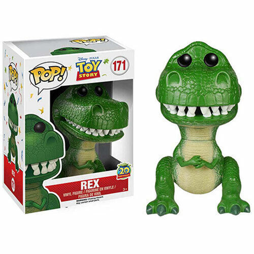 POP! Vinyl Toy Story - Rex #171 Rare with Pop Protector