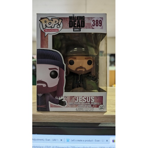 POP! Vinyl the Walking Dead - Jesus *Not mint box #389