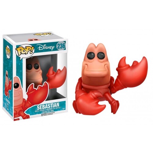 POP! Vinyl Disney Little Mermaid - Sebastian #236 with Pop Protector