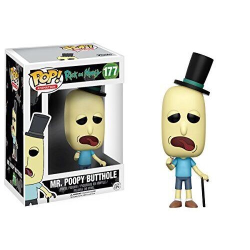 POP! Vinyl Rick and Morty - Mr. Poopy Butthole (with Walking Stick) #177