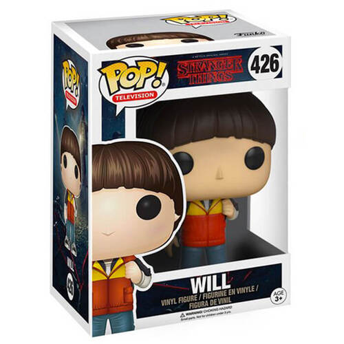 POP ACTION FIGURE OF WILL BYERS #426 (not mint box)