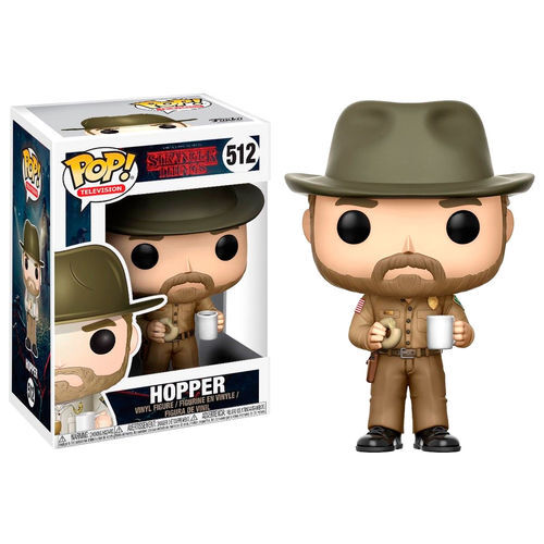 POP! Vinyl Stranger Things - Hopper with Coffee #512 Funko