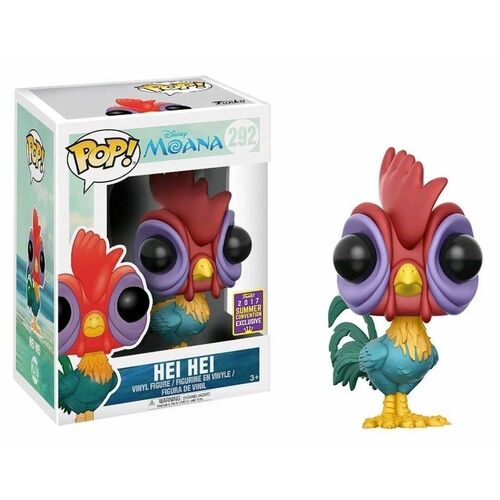 POP! Vinyl Moana - Hei Hei 2017 NYCC #292 *not mint box