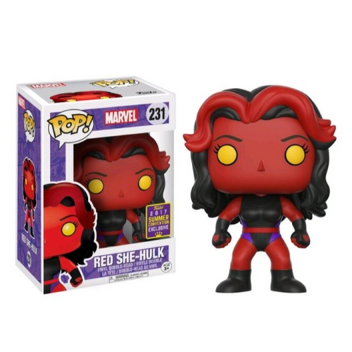 POP! Vinyl Marvel - Red She-Hulk #231 2017 SDCC Exclusive