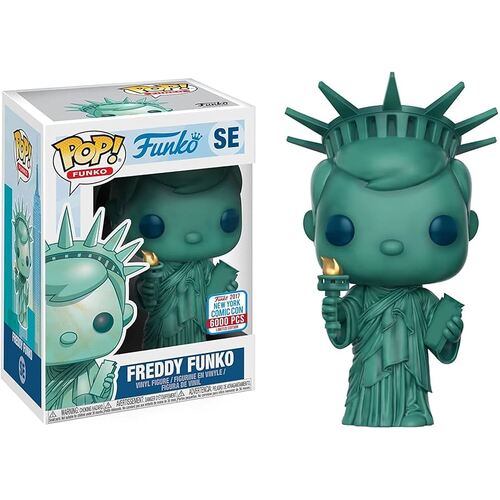 POP! Vinyl Funko - Freddy Funko (Statue of Liberty) 2017 NYCC Limited Edition 6000