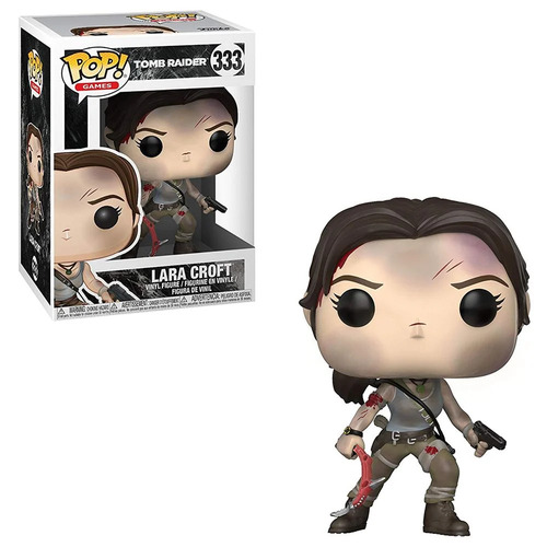 POP! Vinyl Tomb Raider - Lara Croft #333 *Not Mint Box