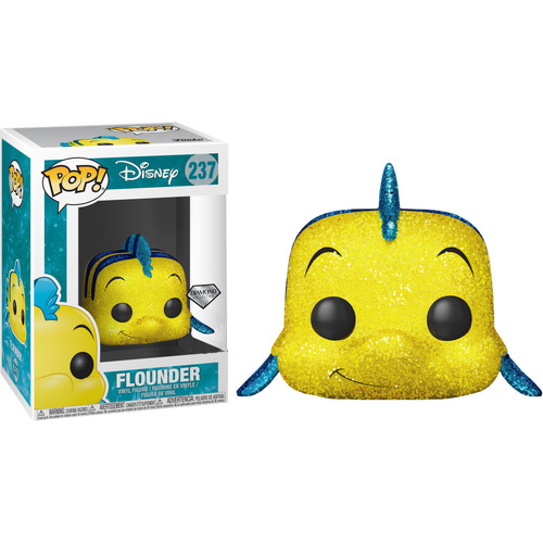 POP! Vinyl Disney Little Mermaid - Flounder (Diamond Glitter) Exclusive #237