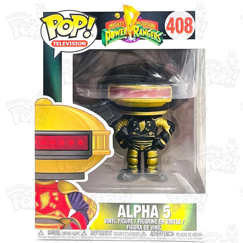 POP! Vinyl Power Rangers - Alpha 5 #408 *not mint condition