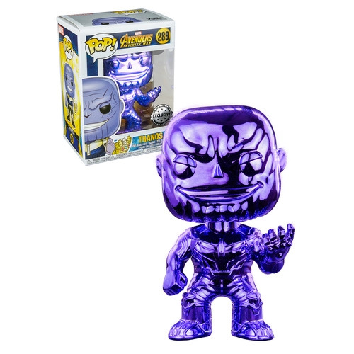 POP! Vinyl Avengers Infinity War - Thanos (Purple Chrome) #289