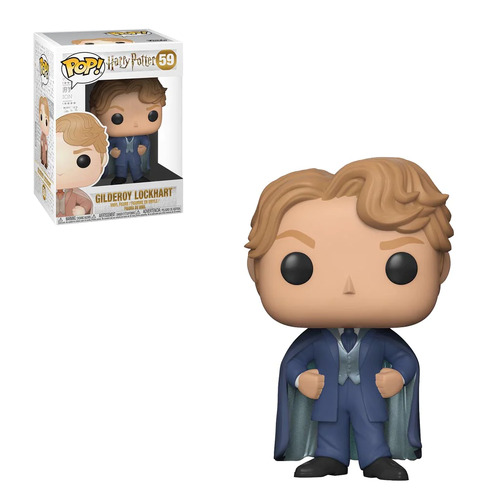 POP ACTION FIGURE OF GILDEROY LOCKHART (BLUE) #59