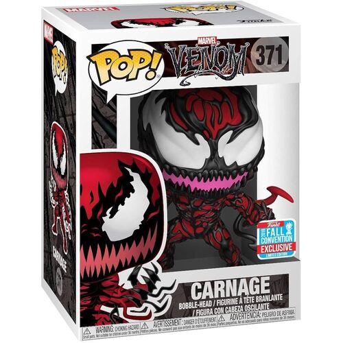 POP! Vinyl Venom - Carnage #371 2018 NYCC Exclusive