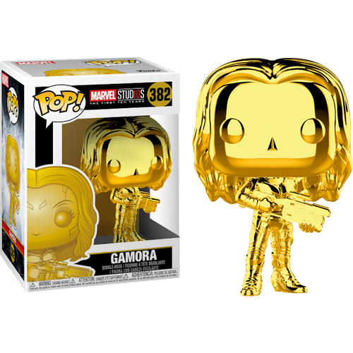 POP! Vinyl Marvel Ten Years GOTG - Gamora (Gold) #382