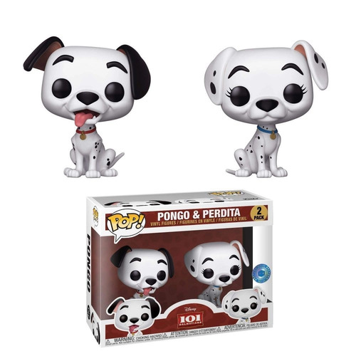 POP! Vinyl Disney 101 Dalmatians - Pongo & Perdita 2 Pack