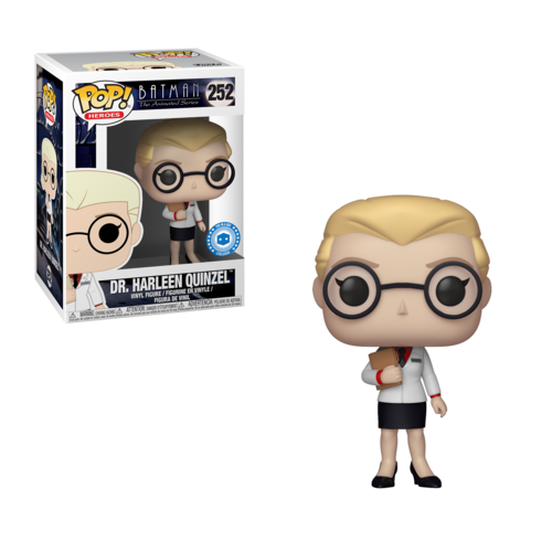 POP! Vinyl Batman Animated Series - Dr. Harleen Quinzel (Pop in a Box) with Protector