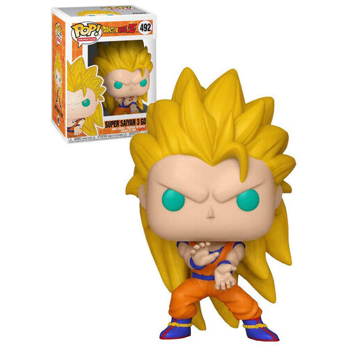 POP! Vinyl Dragon Ball Z - Super Saiyan 3 Goku #492 Funko Figure