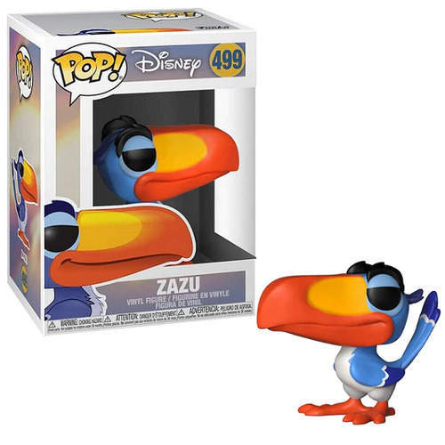 POP! Vinyl Disney Lion King - Zazu #499 *not mint box with Pop Protector