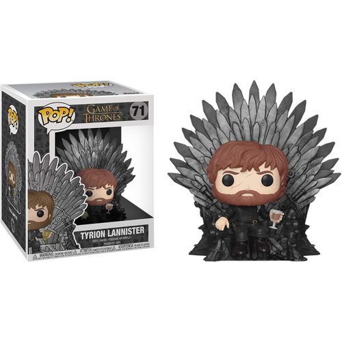 POP! Vinyl Game of Thrones - Tyrion Lannister on Iron Throne Deluxe #71