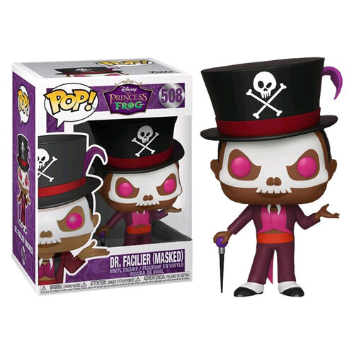 POP! Vinyl Princess and the Frog - Dr. Facilier (masked) #508 *not mint box