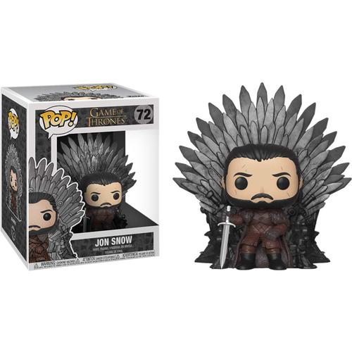 POP! Vinyl Game of Thrones - Jon Snow on Iron Throne Deluxe #72