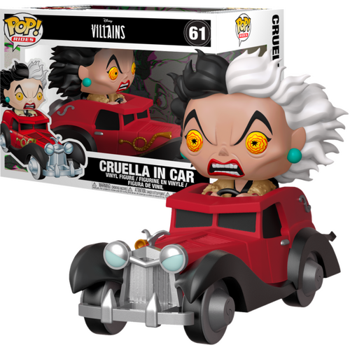 POP! Vinyl Disney Villains - Cruella in Car #61