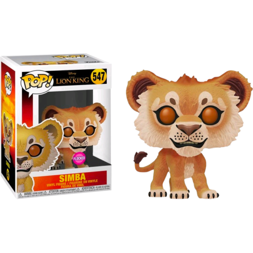 POP! Vinyl the Lion King - Simba Flocked special edition #547