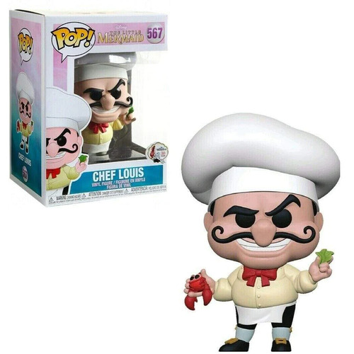 POP! Vinyl The Little Mermaid - Chef Louis #567