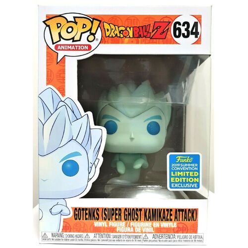 Pop Gotenks Super Ghost Kamikaze Attack # 634 Dragon Ball Z SDCC 2019