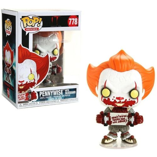 IT Pennywise With Skateboard #778 Pop Vinyl