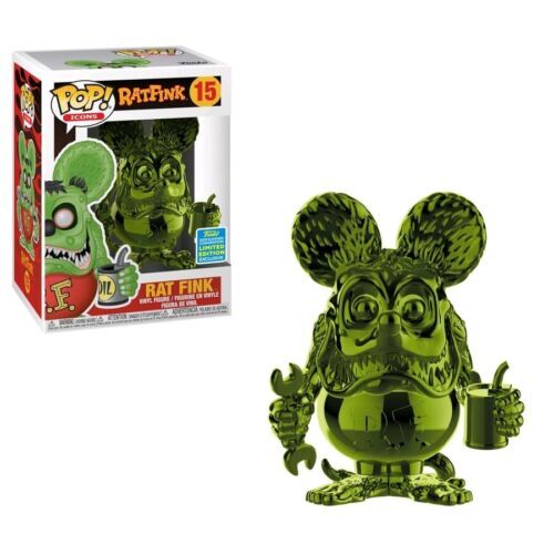 POP! Vinyl RatFink - Rat Fink (Green Chrome) #15