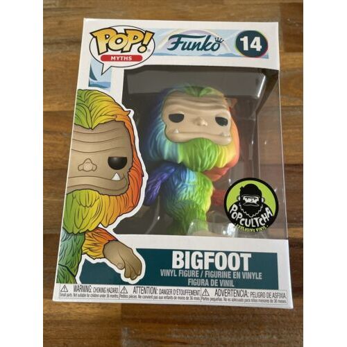 Bigfoot Rainbow #14 Funko Pop Vinyl slight box damage