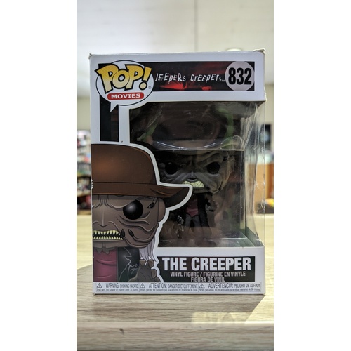 POP! Vinyl Jeepers Creepers - The Creeper (with Hat) #832 *Not Mint Box