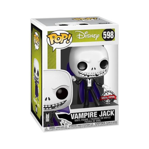 POP! Vinyl Nightmare before Christmas  - Vampire Jack #598