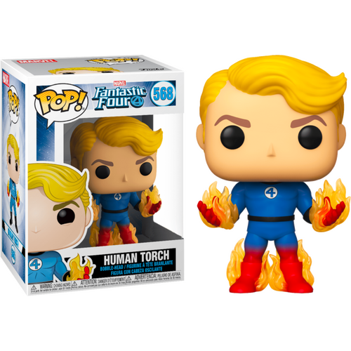 Fantastic Four - Human Torch with Flames Pop! Vinyl Figure #568