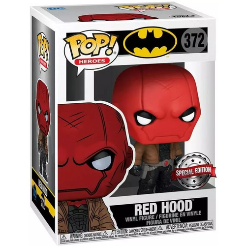 POP! Vinyl DC - Red Hood #372 Special Edition with Pop Protector