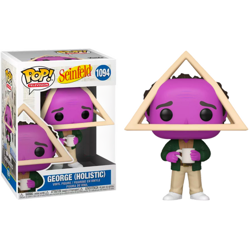 Seinfeld - Holistic George with Purple Face Pop! Vinyl Figure 1094