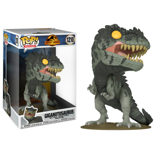 Jurassic World: Dominion - Giganotosaurus Jumbo #1210 Pop! Vinyl Figure