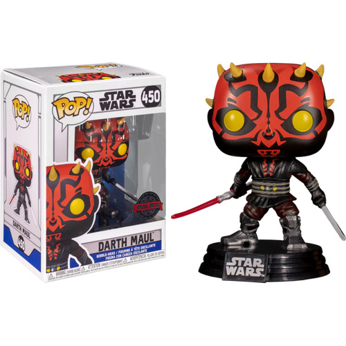 POP! Vinyl Star Wars - Darth Maul with Dark Saber #450 Special Edition